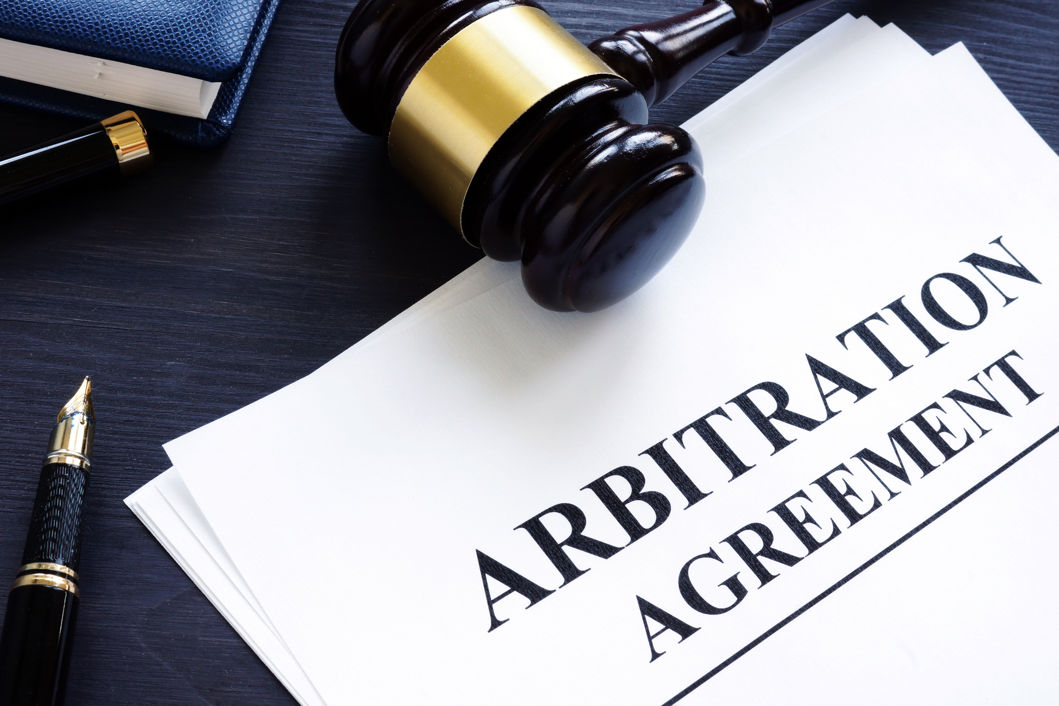 A paper titled "Arbitration Agreement".